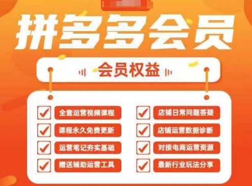 2025拼多多运营实战课,40节全流程教学,覆盖拼多多运营全链路-OPCmate
